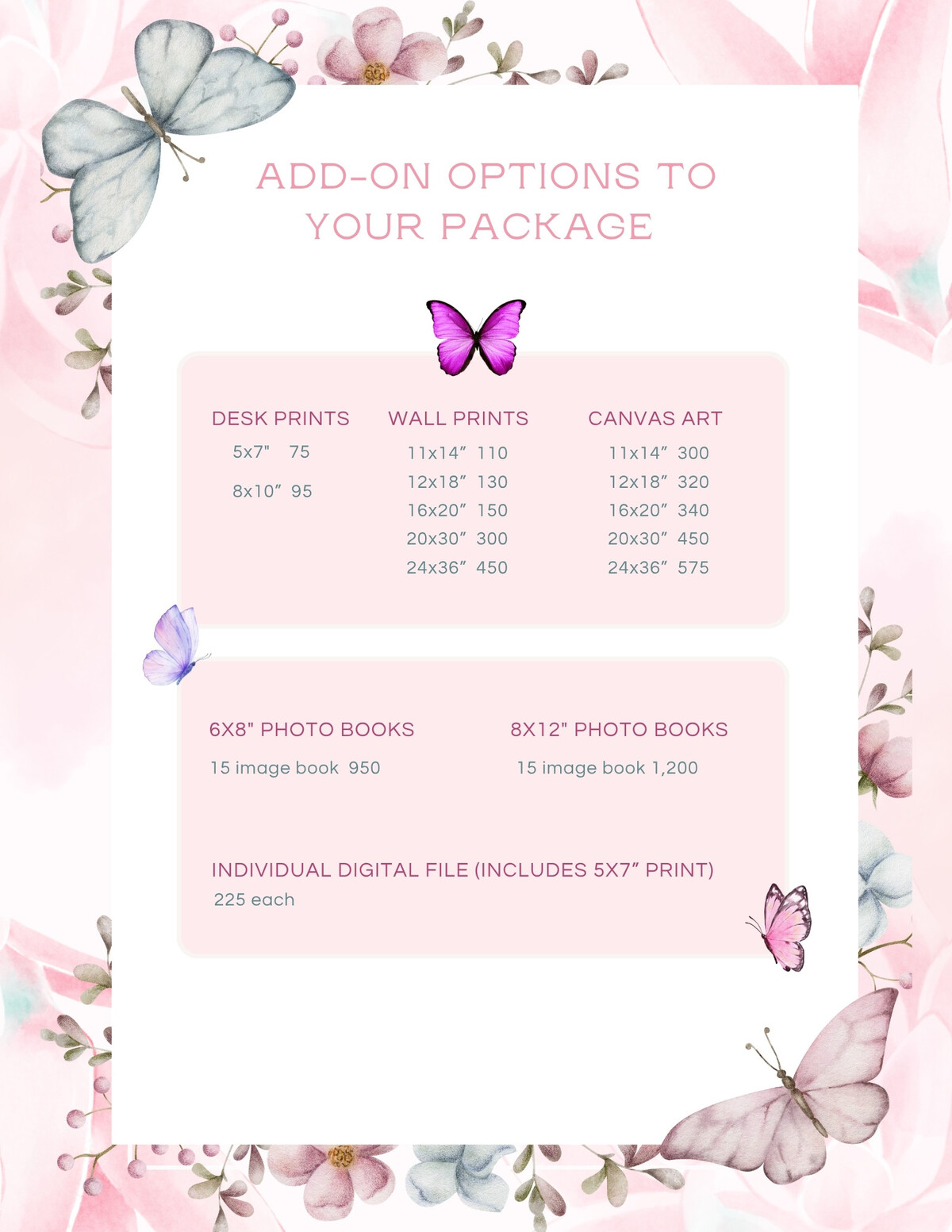 fairy packages pricing page 2